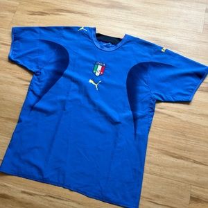 Italian Soccer Team Puma Jersey
